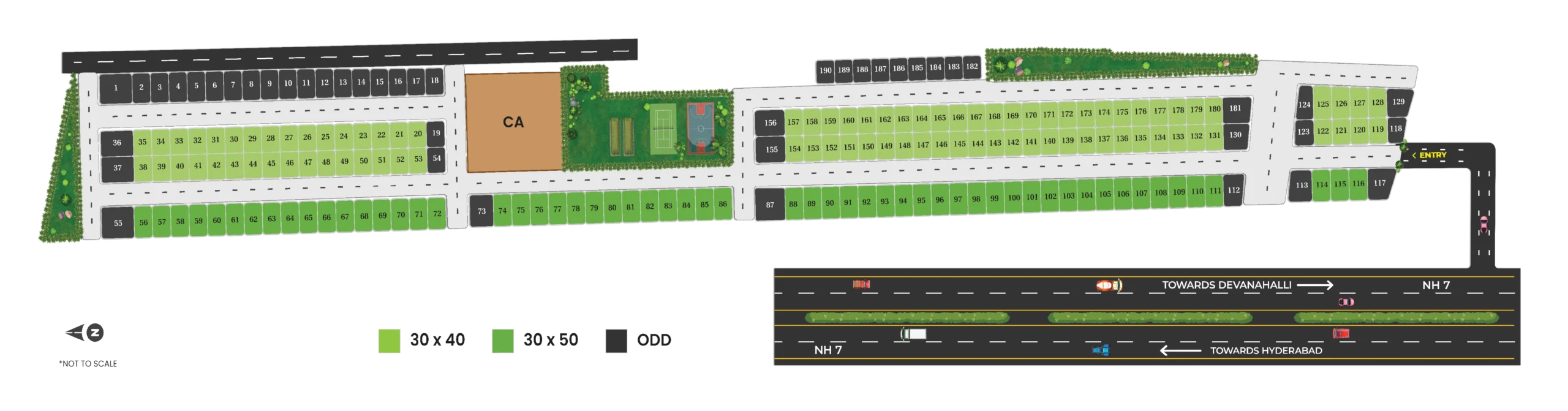 NORTHWOODS layout plan 1
